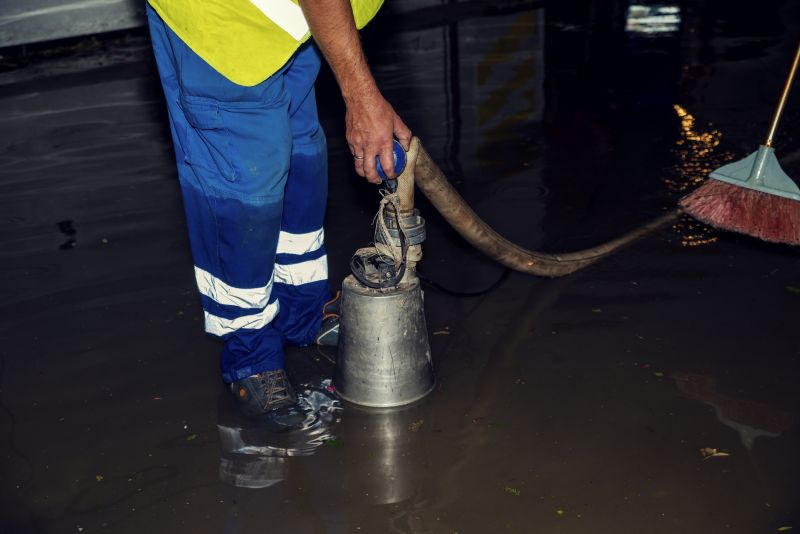 Flooded Basement Cleanup detail
